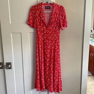 NWOT Reformation Clarice Dress in Merci Size 2